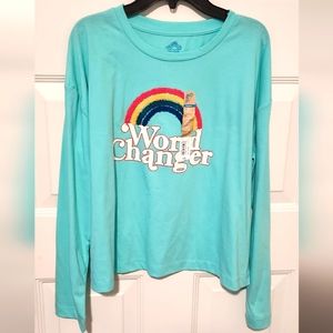 There Abouts Girl's Long Sleeve Shirt Size 22.5 Plus NWT